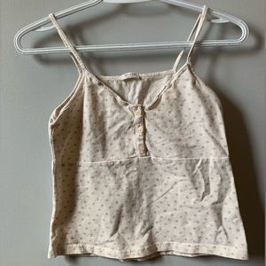 one size- Brandy melville floral tank top